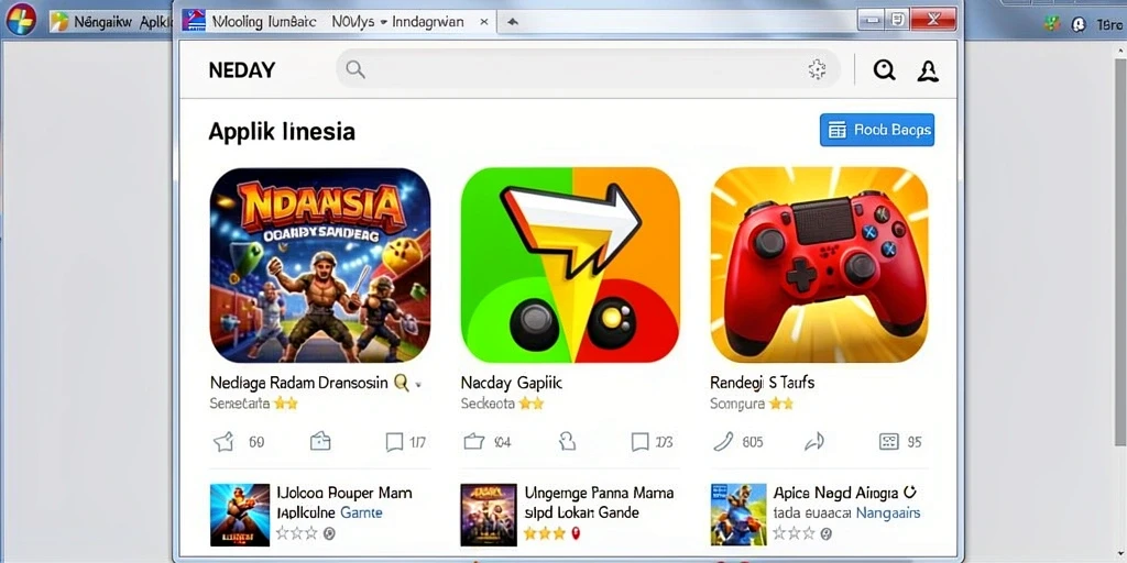 Tampilan gameplay yang memukau dan menarik perhatian.
