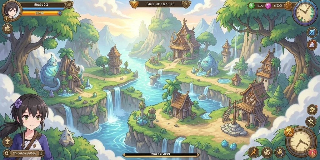 Tangkapan layar pertama menunjukkan acara dalam game yang menarik.