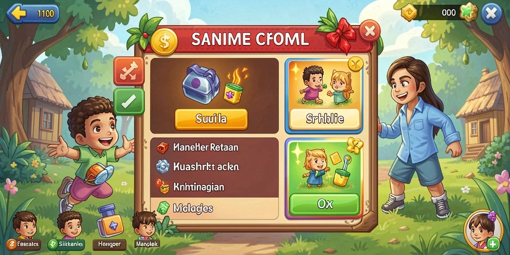 Gambaran dunia fantasi yang memukau.