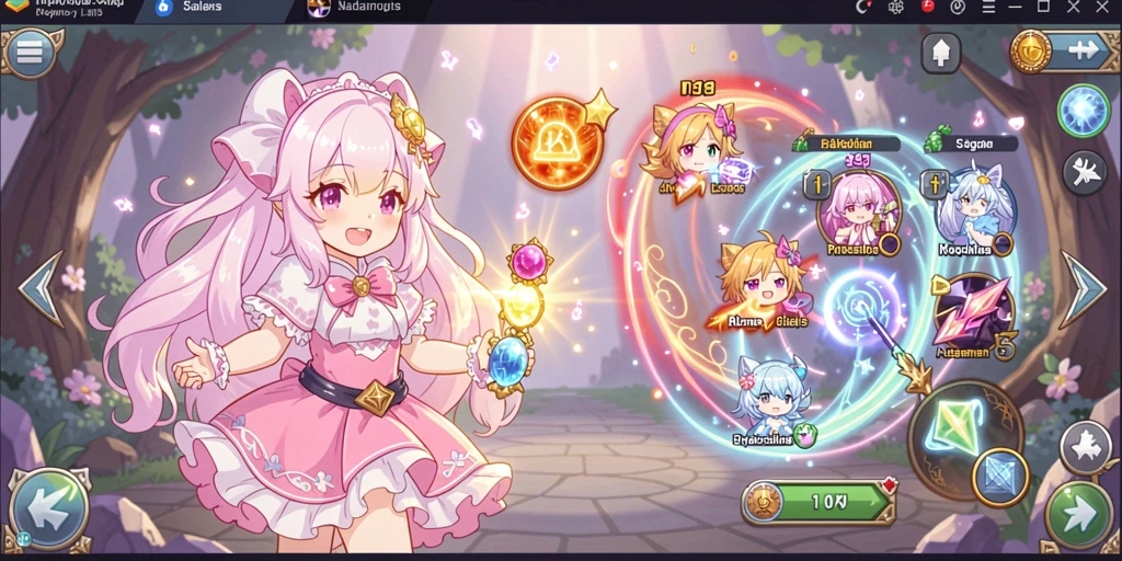 Tampilan utama aplikasi DANAGAME yang menarik.