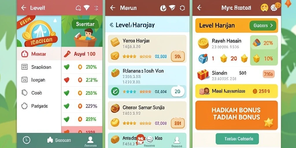 Tampilan antarmuka yang menarik dan mudah digunakan.