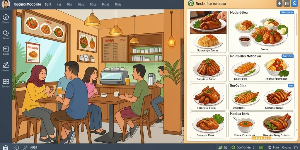 Tampilan antarmuka yang menarik dan user-friendly.