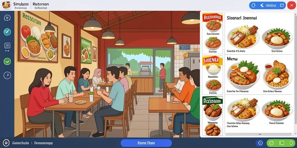 Tampilan antarmuka yang menarik dan user-friendly.