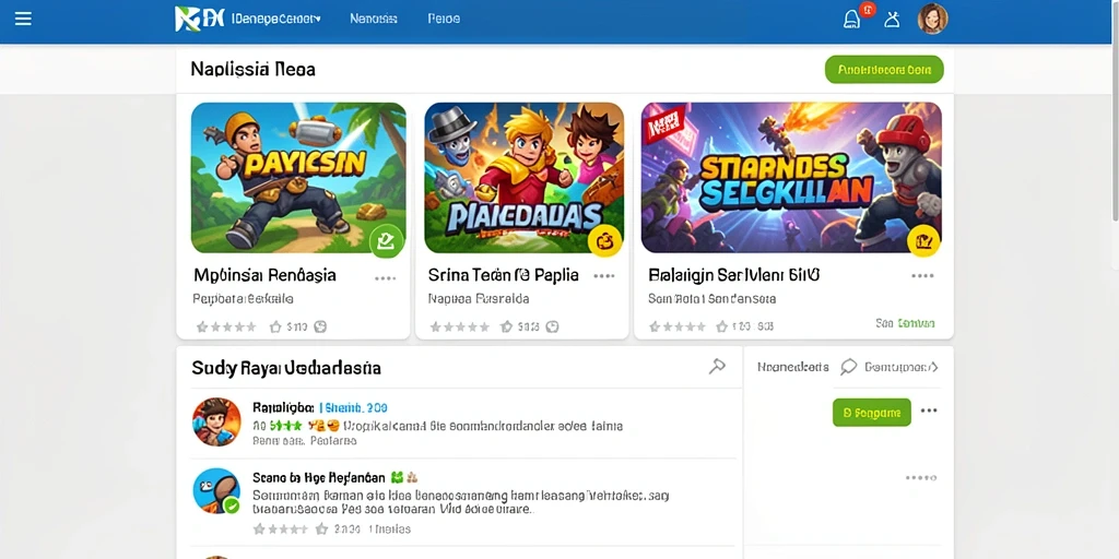 Tampilan antarmuka yang intuitif dan menarik.