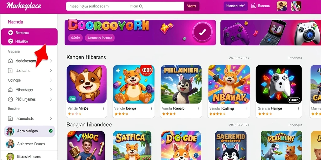 Tampilan grafik yang memukau dan interaktif.