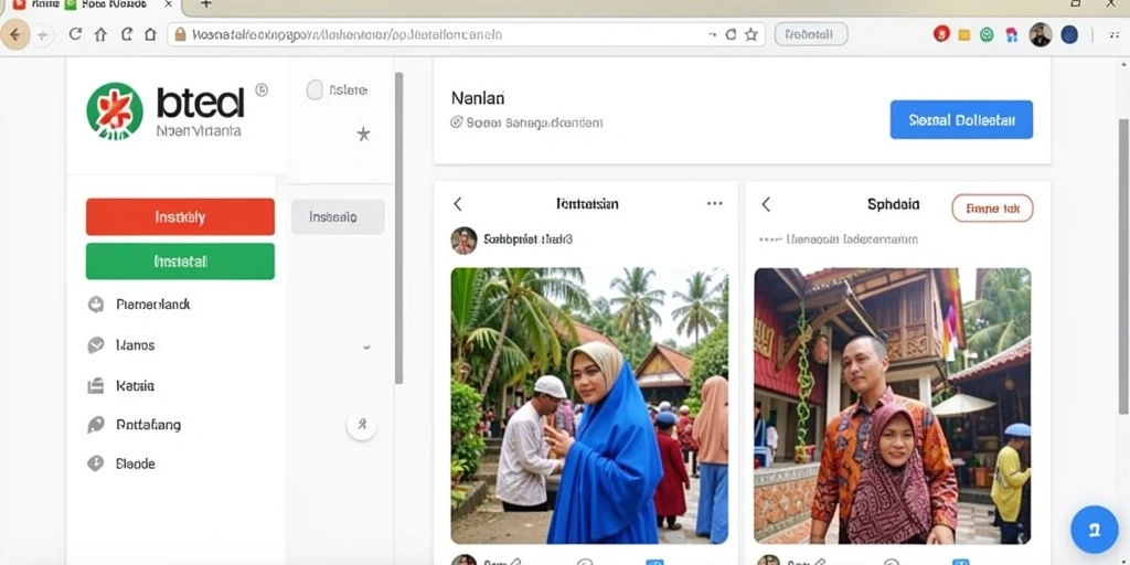 Tampilan antarmuka yang menarik dan user-friendly.